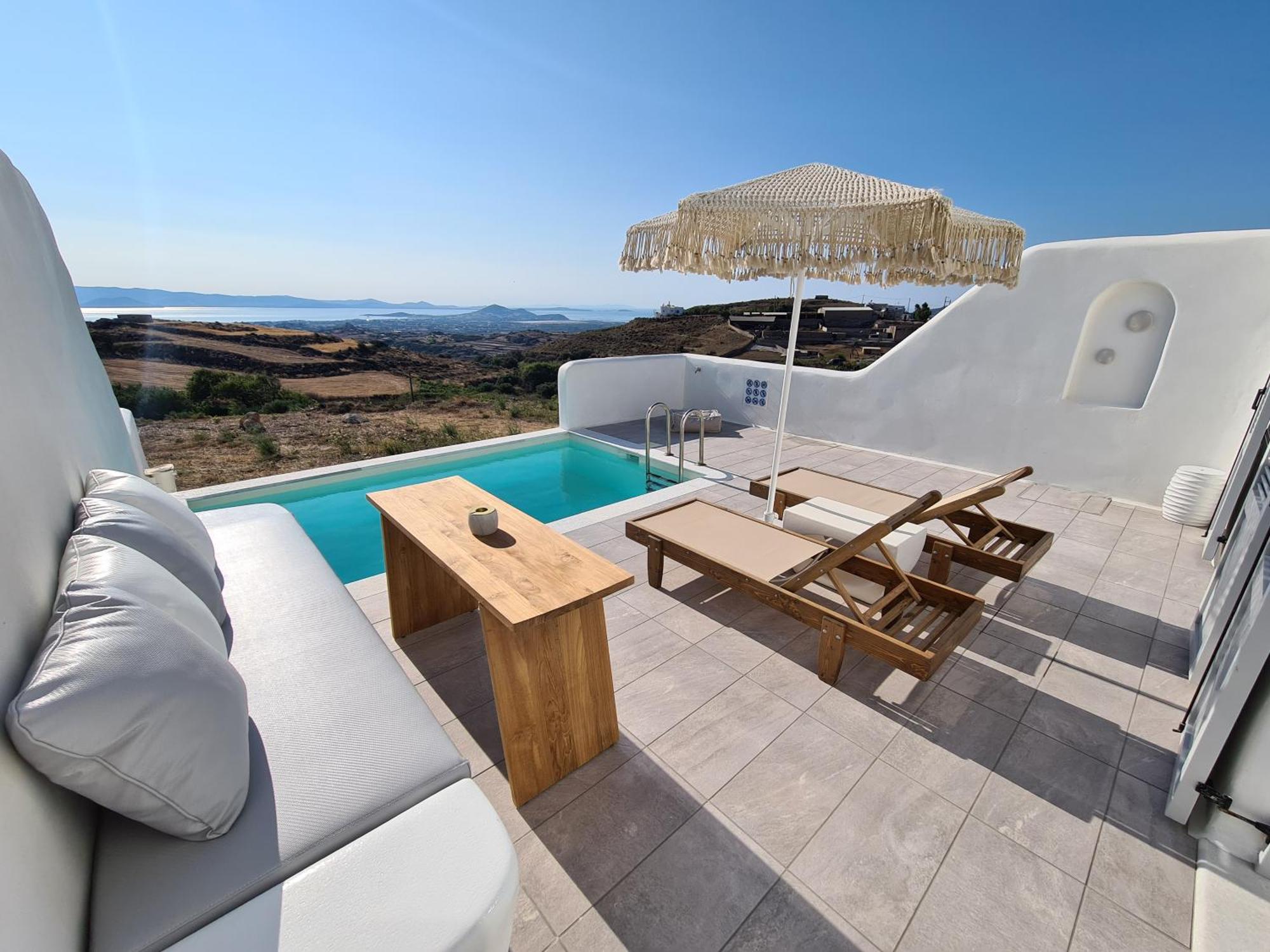 Ariadne'S Crown Luxury Suites With Private Pool Vivlos Exterior photo