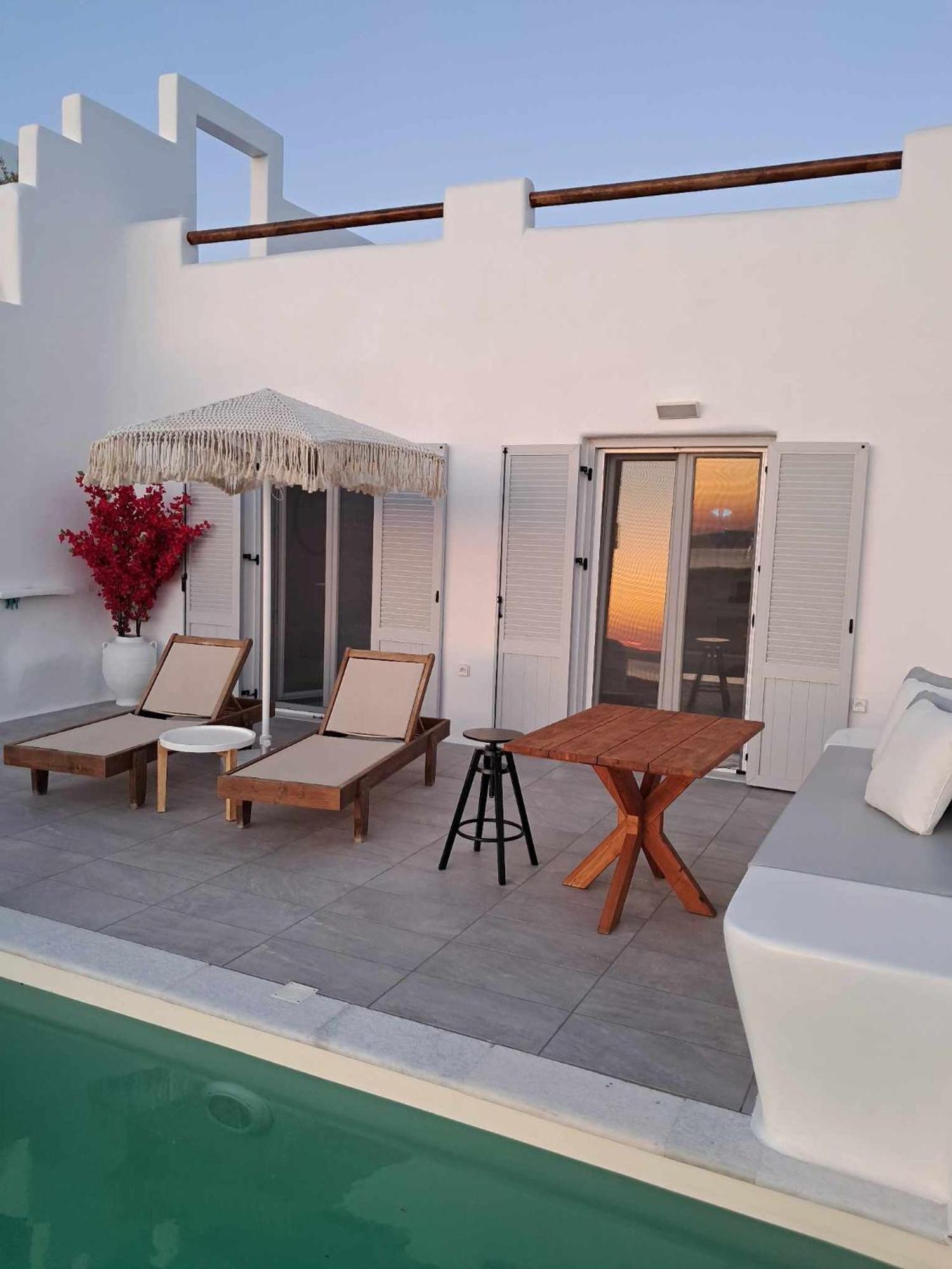 Ariadne'S Crown Luxury Suites With Private Pool Vivlos Exterior photo