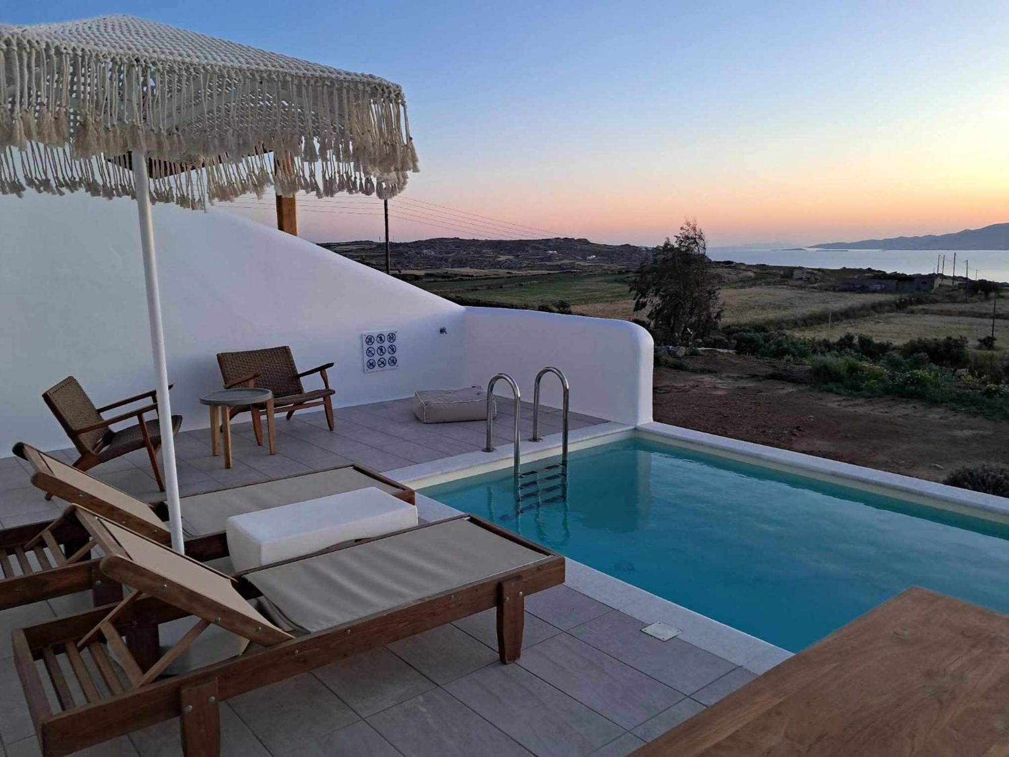 Ariadne'S Crown Luxury Suites With Private Pool Vivlos Exterior photo