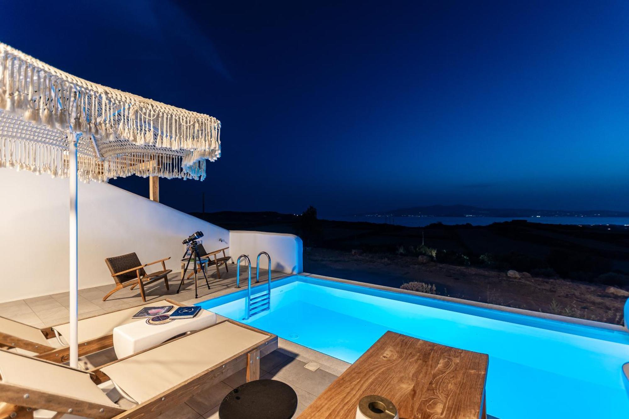 Ariadne'S Crown Luxury Suites With Private Pool Vivlos Exterior photo