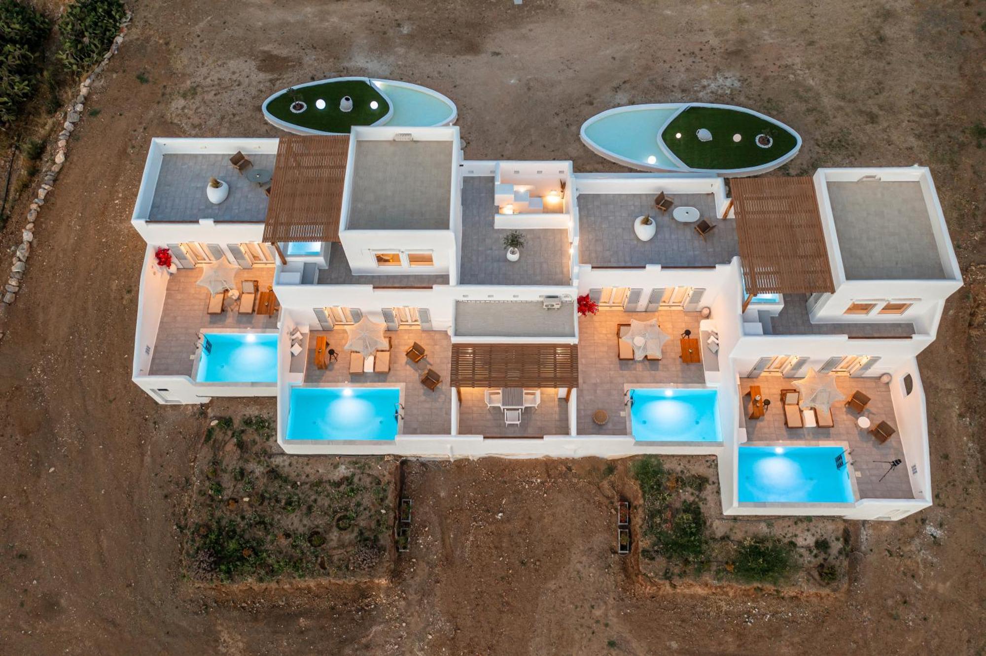 Ariadne'S Crown Luxury Suites With Private Pool Vivlos Exterior photo