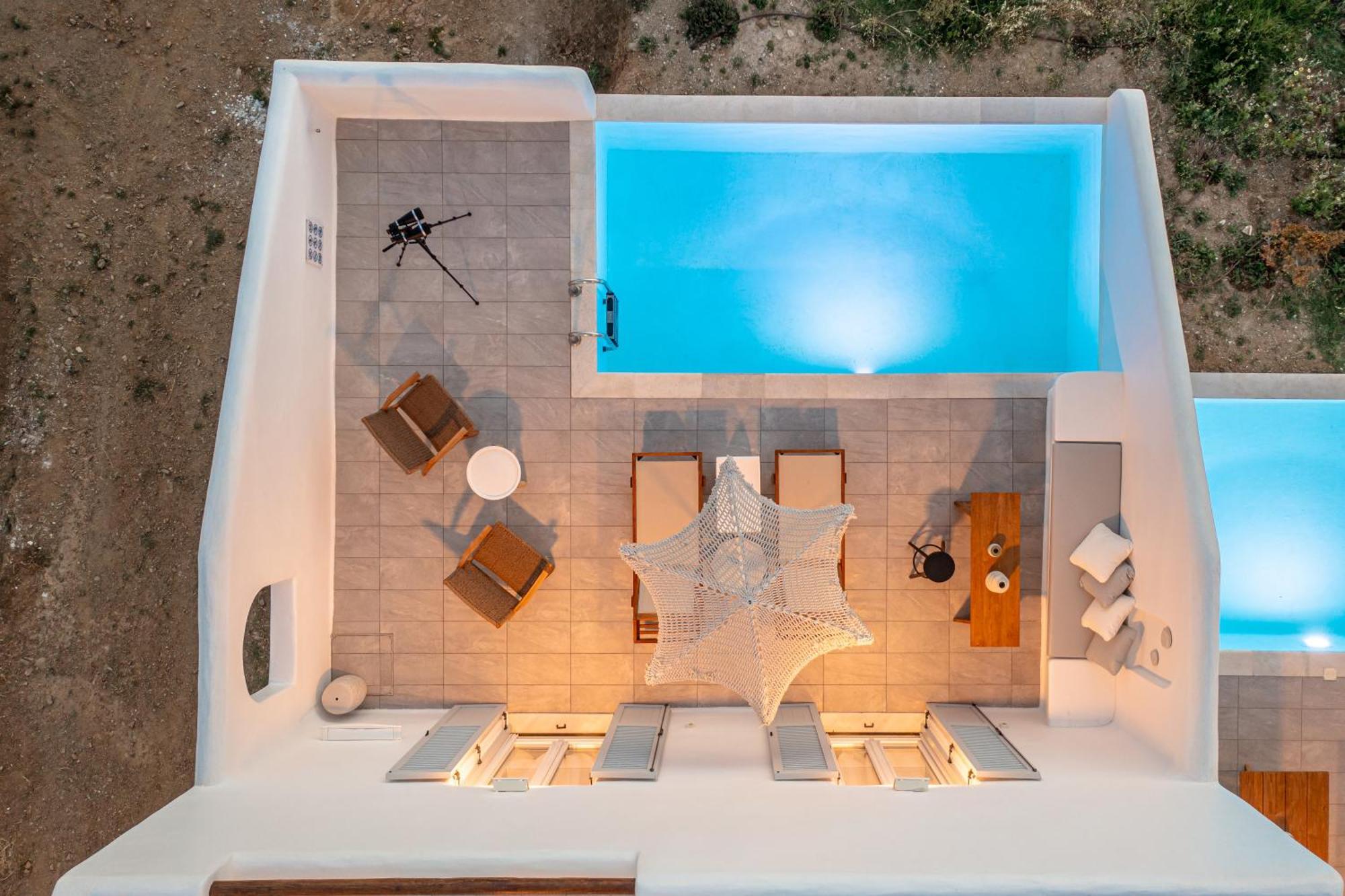 Ariadne'S Crown Luxury Suites With Private Pool Vivlos Exterior photo